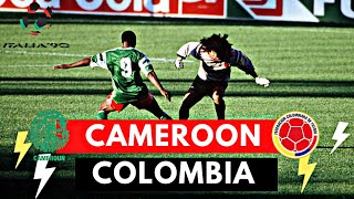 Cameroon vs Colombia 21 All Goals amp Highlights  1990 World Cup [upl. by Schalles]