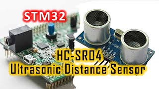 STM32 HCSR04 Ultrasonic Distance Sensor  VN49 [upl. by Yelnats]