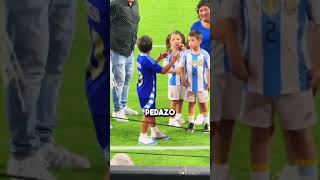 A Mateo Messi no querían darle lo que quería y al final [upl. by Ayeka250]