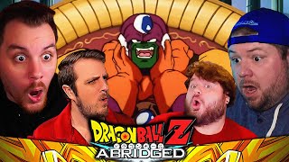 Reacting to DBZ Abridged Lord Slug Movie Without Watching Dragon Ball Z [upl. by Meeka793]