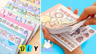 🌈 Handmade stationery  DIY cute stationery  How to make stationery supplies at home  easy crafts [upl. by Bondy837]