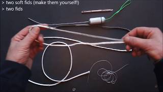 DIY Dyneema continuous uncovered loops [upl. by Asaph345]