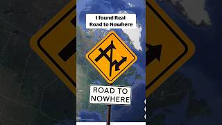 Road to Nowhere 🛣️ on Google Earth 🌍 and Google Maps roadtonowhere googleearth googlemaps [upl. by Rats]