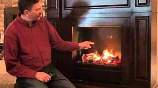 Electric Fireplace with Amazing New Smoke amp Flame Illusion [upl. by Sirdi]