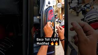 Eeco Tail Light Modified 🔥🔥🔥 shorts carsticker eecomodified modified sticker radium [upl. by Nannahs188]