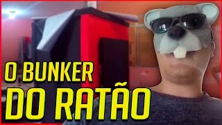 PROJETANDO O BUNKER DO RATÃO  Vida do Ratão ep56 [upl. by Neroled]