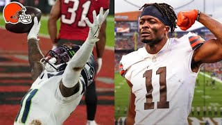 Marquise Goodwin Career Highlights Welcome To The Cleveland Browns [upl. by Gievlos]