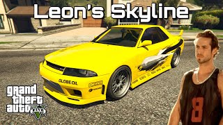 How To Make Leon’s Skyline The Fast and The Furious On GTA 5  Hana x Bana [upl. by Danell]