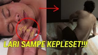 PRANK KASIH EEK KE ORANG TIDUR SAMPE LARI KEPLESET LUCU BANGET [upl. by Launamme]