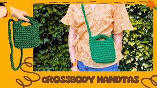 Snelle amp makkelijke crossbody handtas  HAAKTUTORIAL [upl. by Leumas]