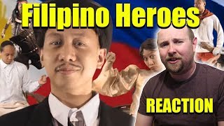 Filipino National Heroes Rap  Mikey Bustos REACTION [upl. by Amikan440]