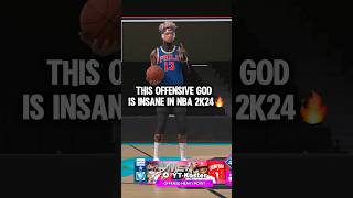 This 6’6 Offensive God is BROKEN In NBA 2k24 BEST BUILD IN 2K24 😈🔥 [upl. by Atirehgram]