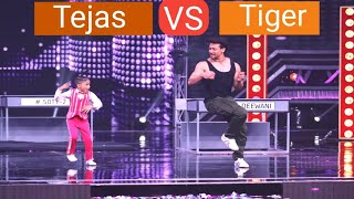 tiger shraf vs tejas । tejas challenge to tiger sharaf ।। amazing dance performance [upl. by Kristin773]