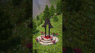 Crimson Sword Nether Portal 🗡️ Minecraft Build Idea [upl. by Etteve]