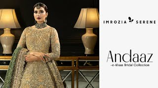 AndaazEKhaas Bridal Collection23 By Imrozia  PreBooking Starts Now [upl. by Ahsienel]