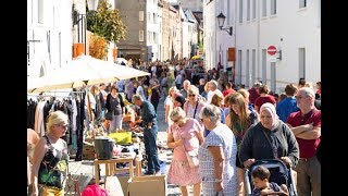 Rommelmarkt der Begijnhoven editie 2019 te Mechelen [upl. by Adhern]