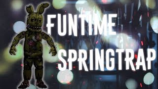 FNAF  Speed Edit Making Funtime Springtrap [upl. by Gilmour]