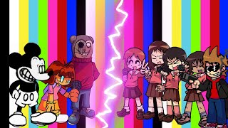 Unsu1cable Unbeatable But Max Dora Su1c1d3 Mouse Azu Girls And Tord Sings It [upl. by Ecnarret]