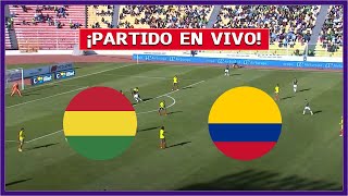 🔴 BOLIVIA vs COLOMBIA EN VIVO ⚽ ELIMINATORIAS SUDAMERICANAS  FECHA 9  LA SECTA DEPORTIVA [upl. by Sachsse]