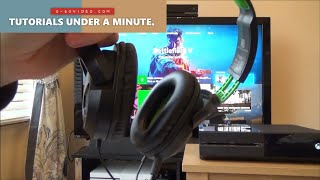 How to Connect a HEADSET to your Xbox One [upl. by Ellenwahs]