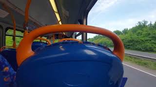 Loan Thrash 1X Diversion  YX64VNO Stagecoach South East 37170 [upl. by Vittorio]