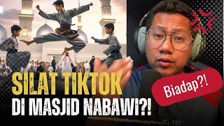 693 Bersilat Di Masjid Nabawi Netizen Kata Biadap [upl. by Janean]