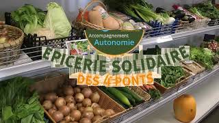 Film présentation Épicerie Solidaire des 4 ponts [upl. by Natsirt]