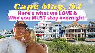 Cape May NJ  AWESOME Vacation Getaway stay and tour  Michael Sutley [upl. by Ahsiaa816]