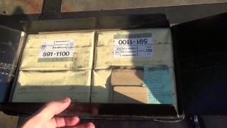 75x55mm Swiss Gewehrpatrone 11 ammo unboxing [upl. by Weintrob]