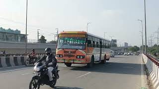 up roadways extreame highspeed bus on hingway upsrtc uproadways extreamecarracing myupsrtc [upl. by Brasca438]