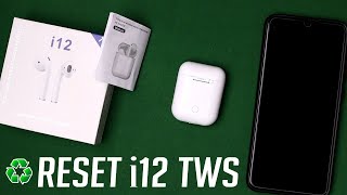 How to Reset i12 TWS [upl. by Aiken509]