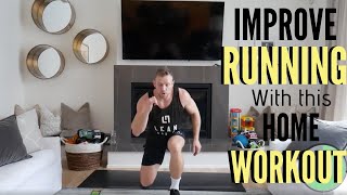 HOME WORKOUT TO IMPROVE RUNNING ENDURANCE [upl. by Asyl887]