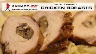 Kamado Joe Stuffed Chicken Breasts [upl. by Stearns980]