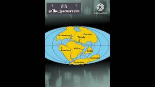 Wegeners continental drift theory continental keeplearning keepexploring [upl. by Arihsa]