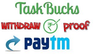 How to Transfer Money From Taskbucks to Paytm Wallet  Free Recharge [upl. by Uba]