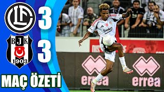 Lugano  Beşiktaş Maç Özeti  Lugano 33 Beşiktaş [upl. by Annavoig871]