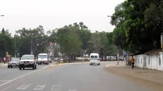 Giffard Road Cantonments HD  Accra Ghana December 2011 [upl. by Annez]