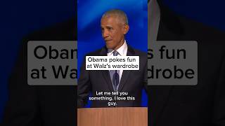 Obama pokes fun at Walzs wardrobe [upl. by Agnola]