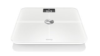 Withings WS 50 Smart Body Analyzer White  UNBOXING [upl. by Latyrc970]