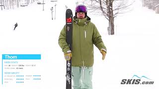 Thoms ReviewVolkl Blaze 94 Skis 2022Skiscom [upl. by Nierman]