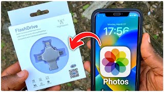 How To Use Y Disk With iPhone  Copy Photos From iPhone To Flash Drive [upl. by Bloxberg]