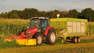 Massey Ferguson 5430 amp Fella KM270 amp Claas Sprint 440S  maaien amp oprapen [upl. by Bible]