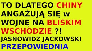 Jasnowidz Jackowski przepowiednia Chiny Bliski Wschód Izrael [upl. by Assiral]