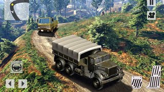 Offroad Army Tanker Transporting Game  Army Tanker Driving 3D  Army Tank  Android Gameplay [upl. by Natanoj668]