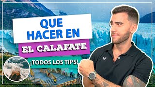 ¡Qué hacer en EL CALAFATE ¡Paseos y puntos turísticos imperdibles Glaciares Perito Moreno [upl. by Shel837]