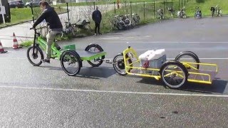 International Cargo Bike Festival Nijmegen NL 2016 [upl. by Deehsar180]