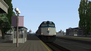 Amtrak Cascades 503 at Kent  TS2024 [upl. by Lynnett868]