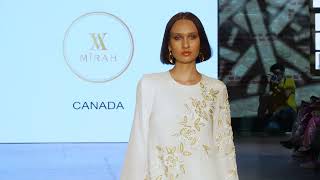 Istanbul Modest fashion Week 2024 Parade Show Mirah [upl. by Aicenaj929]