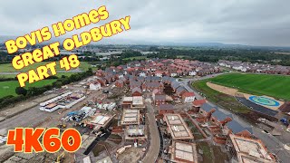 Great Oldbury Stonehouse in Gloucestershire new Bovis homes development part 48 22924 [upl. by Yeroc]