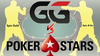 GGPoker ou PokerStars Qual é melhor Lado a Lado nos SPIN GO [upl. by Jasisa]